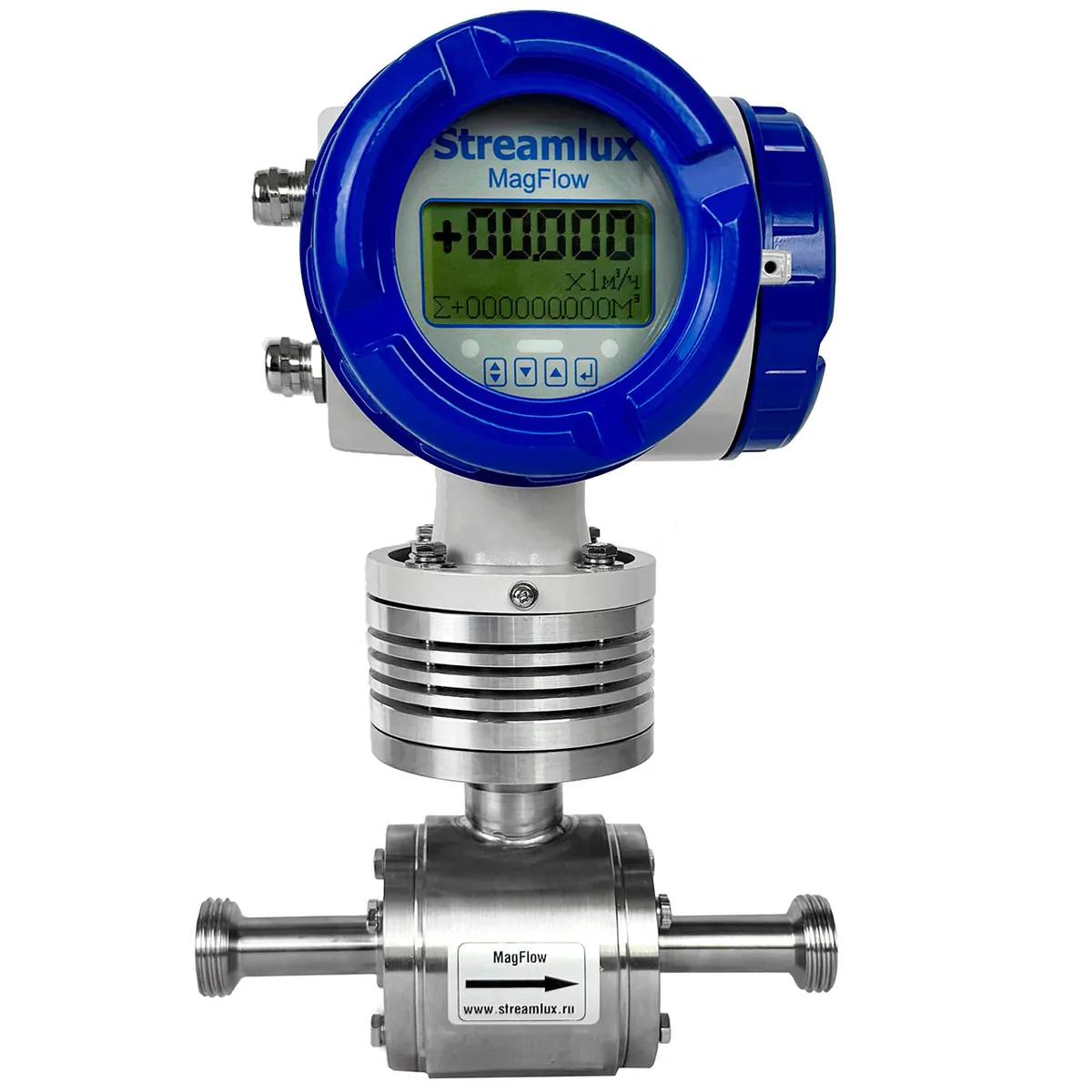 Пищевой электромагнитный расходомер STREAMLUX MagFlow 1300