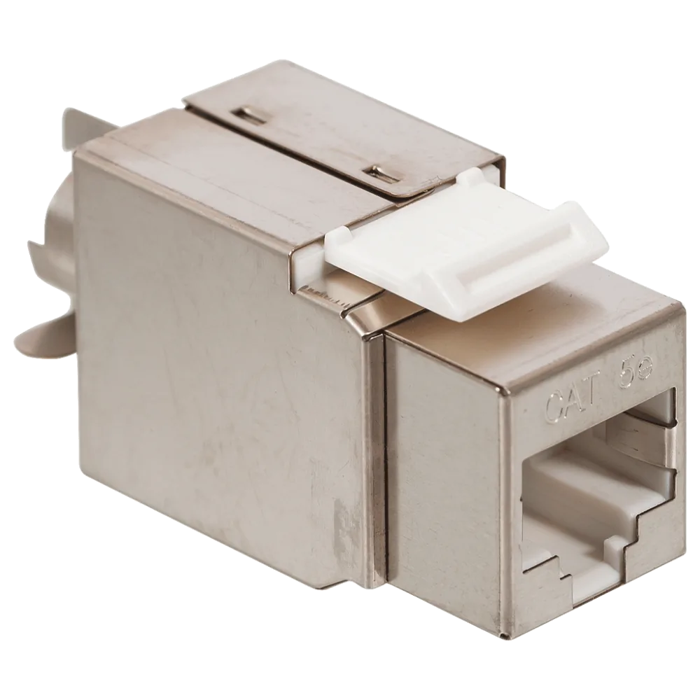 Модуль LANMASTER Keystone, RJ45, кат.5E, STP, 180 градусов