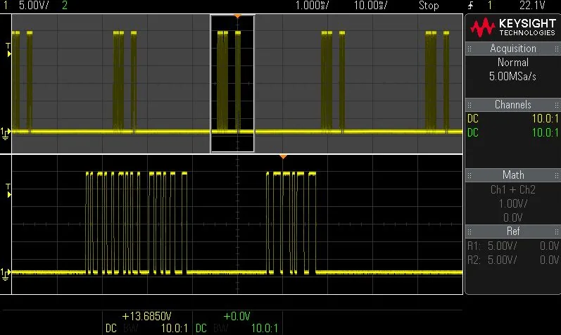 Встроенный последовательный запуск и анализ Keysight EDUX1EMBD