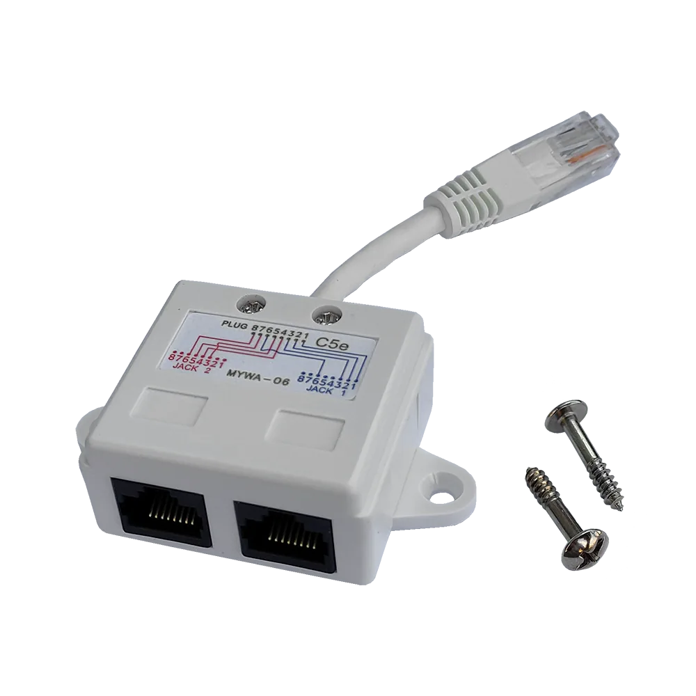 Y-адаптер LANMASTER 1 телефонный и 1 компьютерный порт