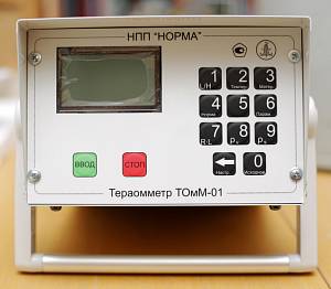 Поверка тераомметра ТОмМ-01